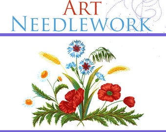 ARTE DEL BORDADO COSTURA Aprenda a trazar ~ Puntadas ~ Colores y diseños para costura decorativa Libro tutorial 117 páginas Descarga instantánea
