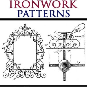 Easy Home BENT IRONWORK PATTERNS Illustrated Tutorial Guide with Designs and Instructions Printable or Read on Your Tablet Instant Download