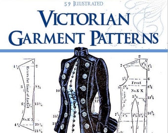 59 Victorian DRESS SEWING PATTERNS Design Your Own Theatre Costumes Pattern for Dressmakers Top Reviews 102 Pages Printable Instant Download