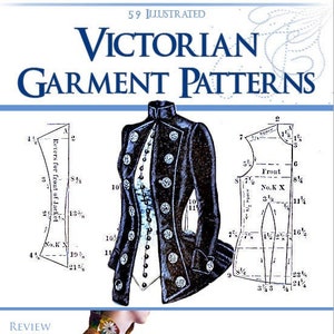 59 Victorian DRESS SEWING PATTERNS Design Your Own Theatre Costumes Pattern for Dressmakers Top Reviews 102 Pages Printable Instant Download image 1