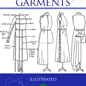 How To MAKE LADIES GARMENTS Illustrated Dressmaking Tutorial Guide Design and Make Your Own Dresses Printable 326 Pages Instant Download