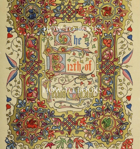 ILLUMINATED Manuscript of ~ A CHRISTMAS CAROL ~ 14th and 15th