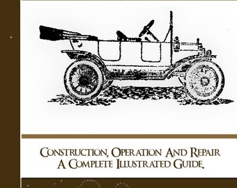 the automobile  ( 洋書) RARE Book the MODEL T FORD Car Its Construction Operation