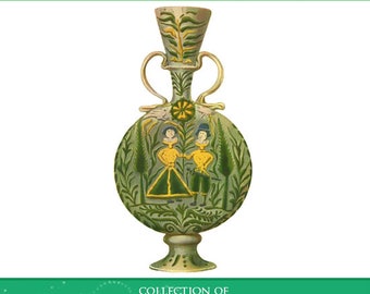 EARLY SPANISH GLASS a Rare illustrated Historical Book on Early Glassware 38 pages Printable or Read on Your iPad or Tablet Instant Download
