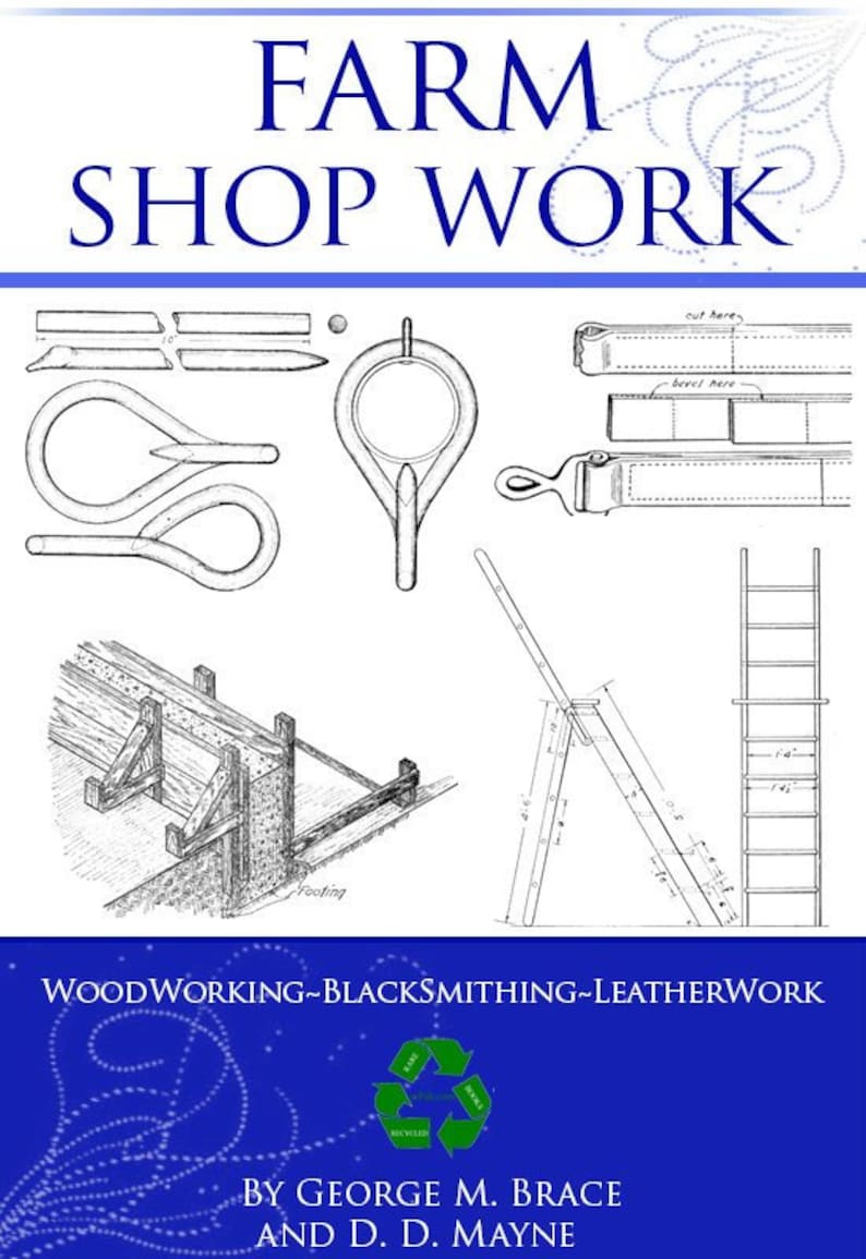 FARM SHOP WORK Practical Manual Training on Woodworking Etsy