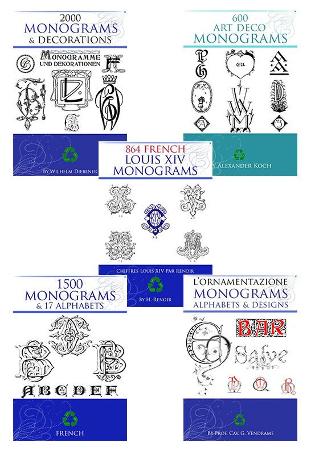 洋書 Monograms and Antique Linens Monograms and Antique Linens: A Collection of Beautiful