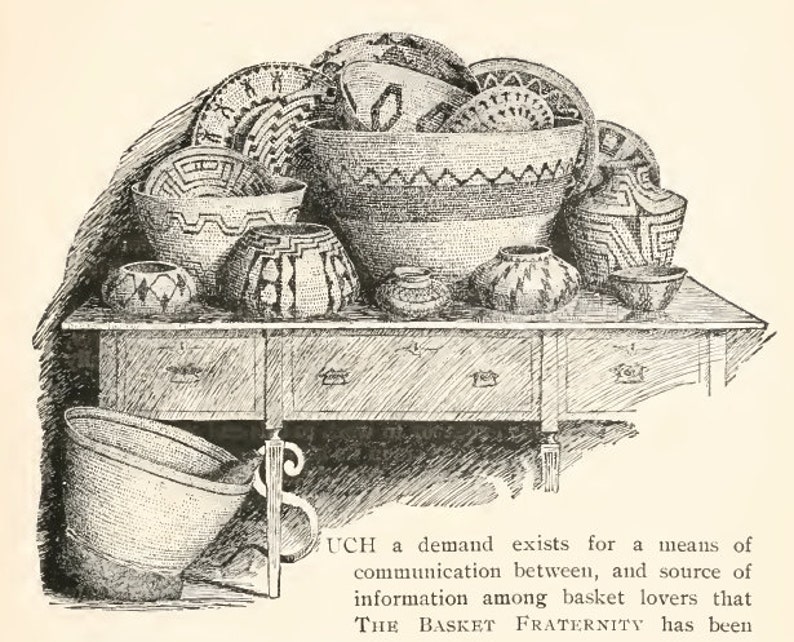 Learn How To Make Native American INDIAN BASKETS With This Etsy