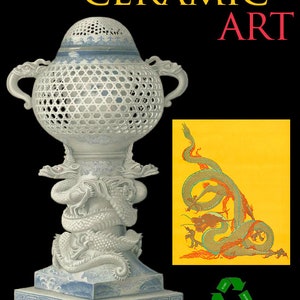 ORIENTAL CERAMIC ART Style Design Technique Marks Factories Dynasties Rare Collectors Reference Book 1053 pages Printable Instant Download