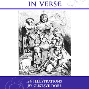 5 OLD FAIRY STORIES Illustrated Fairy Tales in Verse Great To Read To Your Children with Drawings By Gustave Dore Printable Instant Download