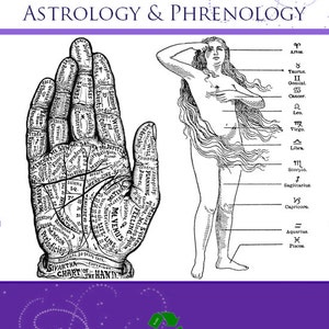 Illustrated Book on PALMISTRY and Its Relations To ASTROLOGY and PHRENOLOGY 151pgs Printable or Read on Your iPad or Tablet Instant Download