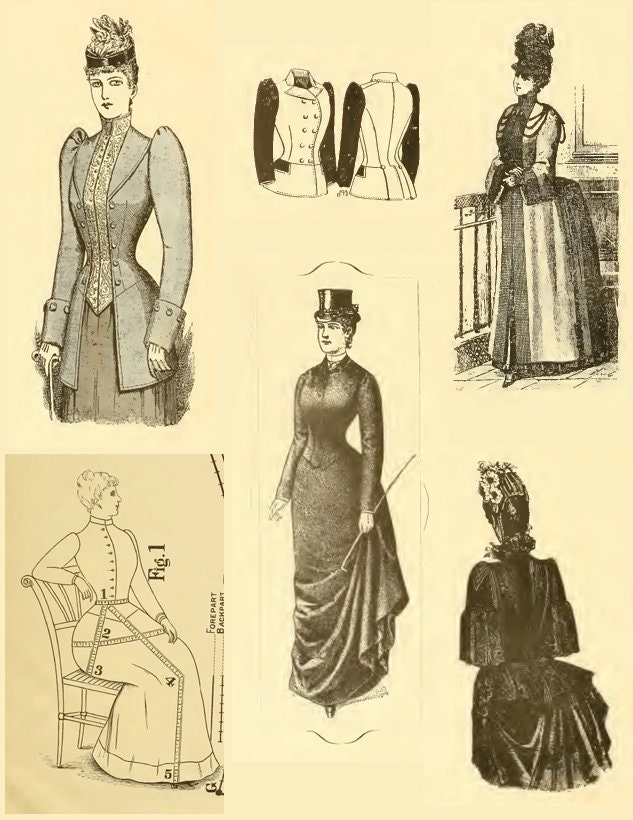 ビクトリアンドレスパターンブック製図 Amazon.co.jp: ビクトリアン