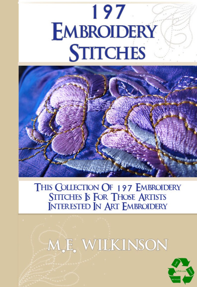197 EMBROIDERY STITCHES The Ultimate Collection Of Art image 1