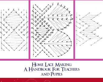 How To TEACH LACE MAKING A Handbook For Teachers and Pupils Home Lace Making Printable Instant Download