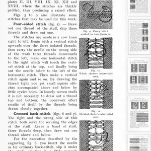Drawn Thread Work EMBROIDERY PATTERNS Designs Stitches Hardanger Punto ...