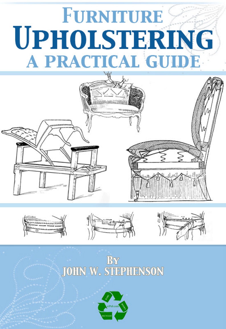 Learn Furniture Upholstering A Practical Step by Step Tutorial Etsy