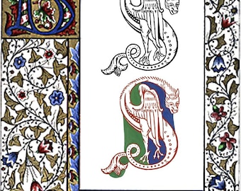 The Art of Illuminating and Missal Painting Ornamental Illuminations Handwriting Lettering and Royalty Free Designs for Scrapbooking