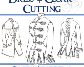 14 VICTORIAN SEWING PATTERNS from The Handbook On Dress and Cloak Cutting ~ Design Costumes for Dressmakers 64pgs Printable Instant Download