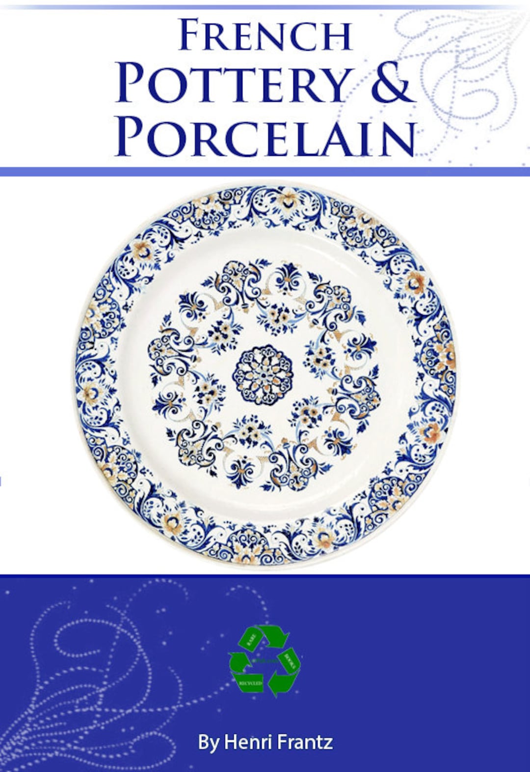 FRENCH POTTERY and PORCELAIN Style Design Marks Monograms Rare