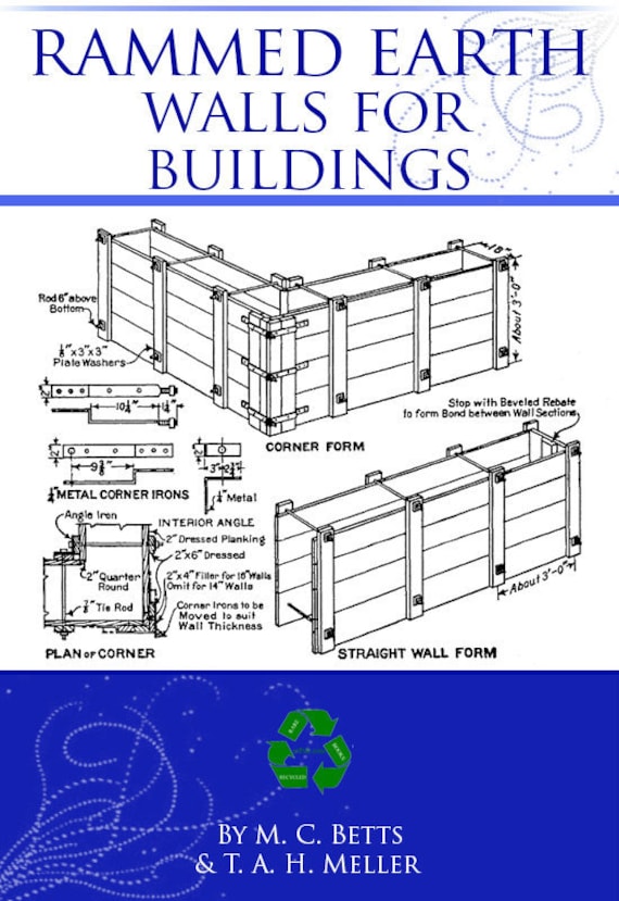 radiator For pokker Resistente How to Build RAMMED EARTH WALLS for Buildings Instructions - Etsy