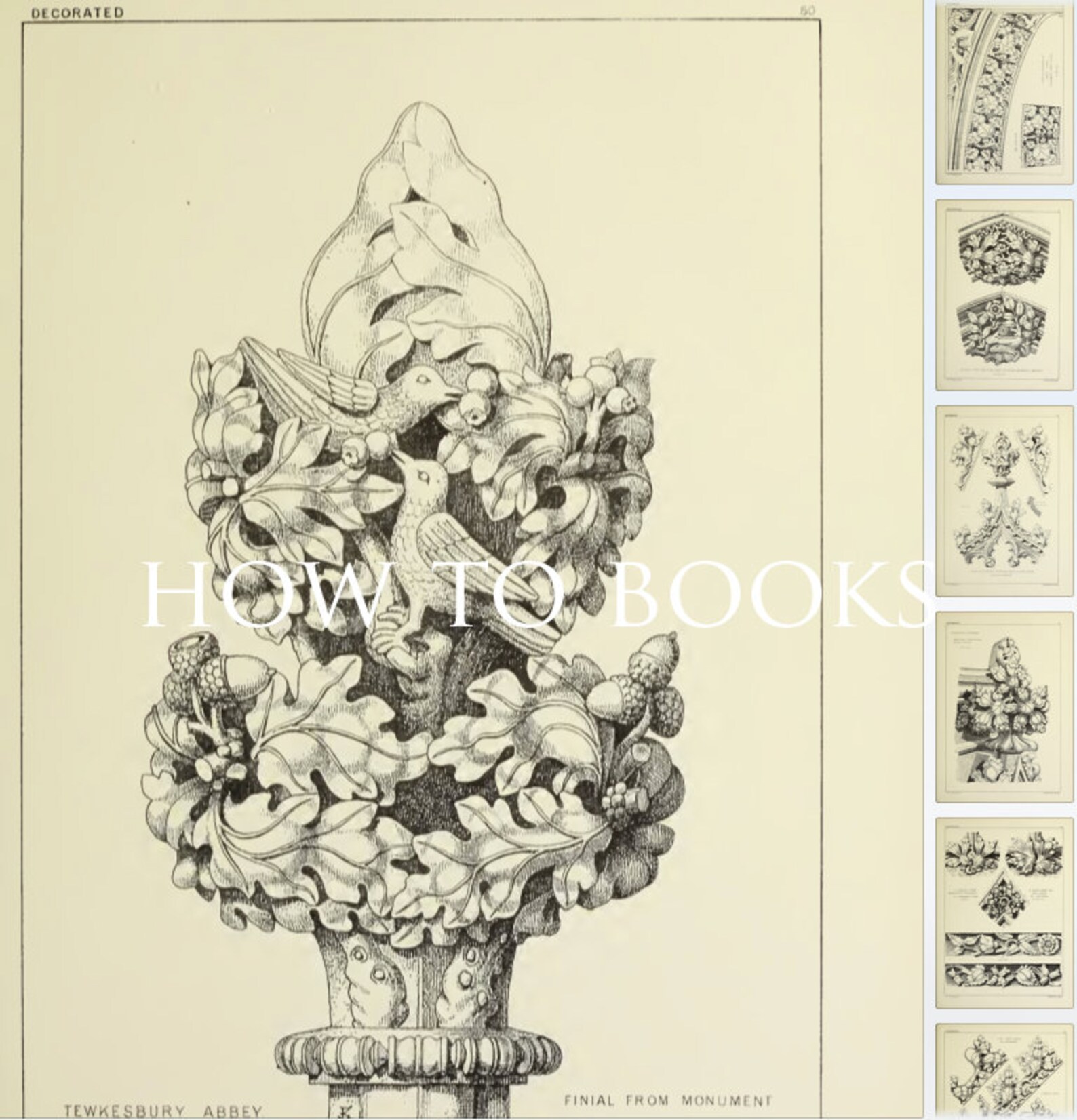 English MEDIAEVAL FOLIAGE ORNAMENTATION With Royalty Free Etsy