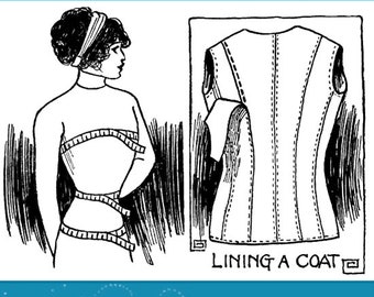 HOME DRESSMAKING Made Easy ~ Make Your Own Clothes with This Illustrated Tutorial Book for Dressmakers 108 Pages Printable Instant Download