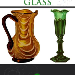 EARLY AMERICAN GLASS a Rare illustrated Historical Book on Early Glassware 69pgs Print or Read on Your iPad or Tablet Instant Download