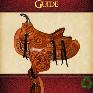 LEATHERWORKING GUIDE ILLUSTRATED How To Make Ornamental Leather Work 87 Pages of Instructions