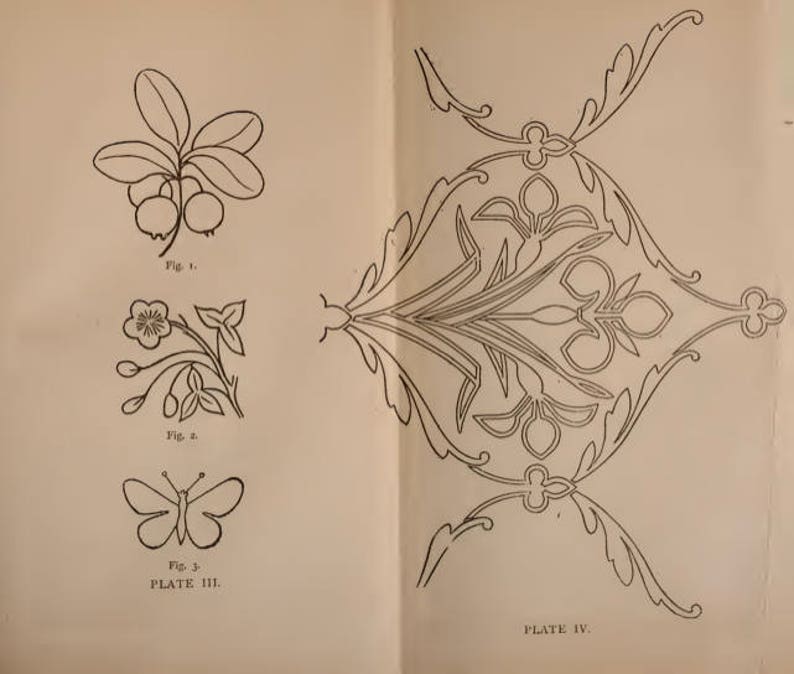 DECORATIVE EMBROIDERY A Guide To Embroidery In Crewels Silks  Etsy