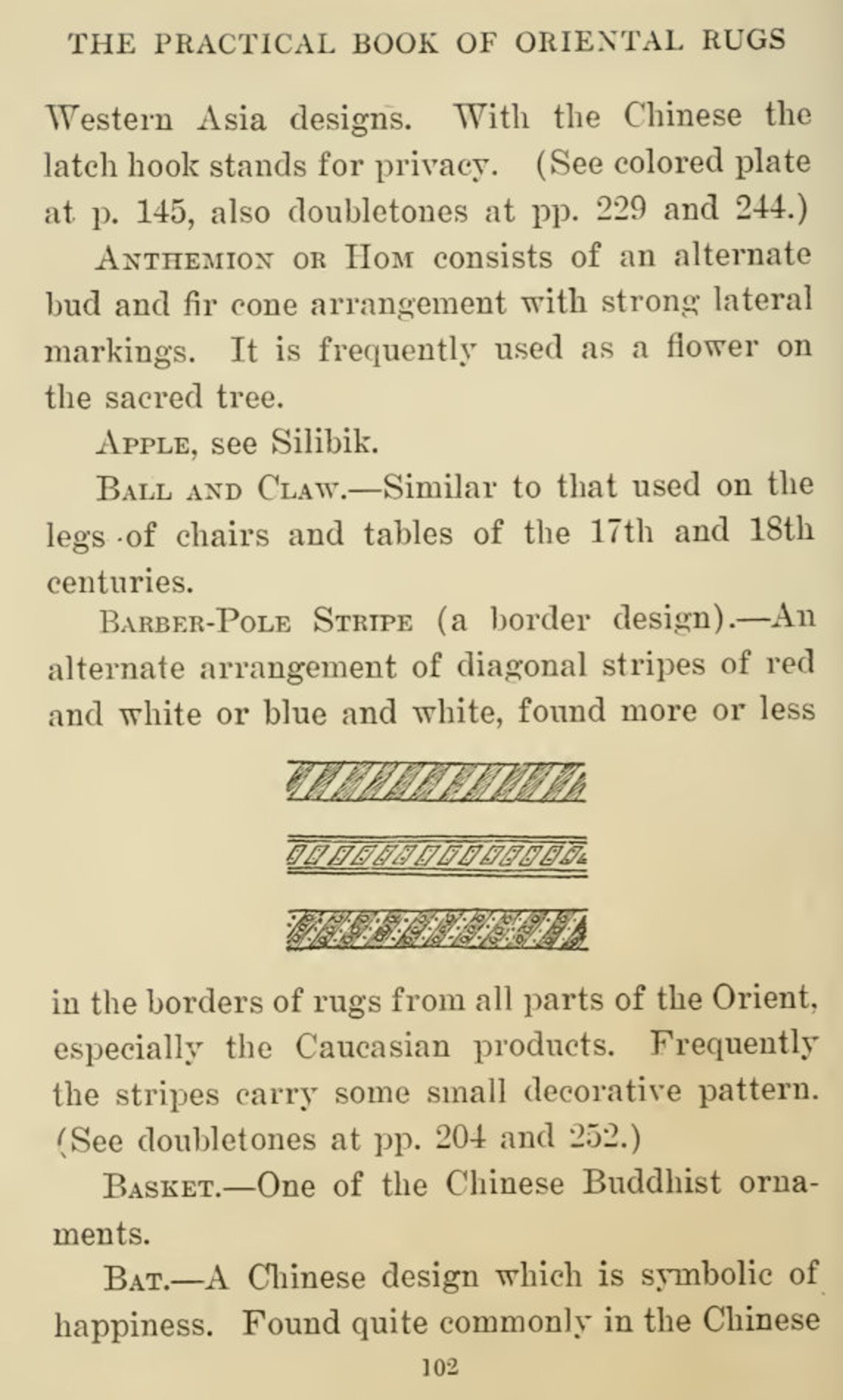 Illustrated GUIDE to ORIENTAL RUGS 410 Pages Print or Read on Etsy