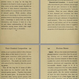 The Illustrated Text Book of GEMSTONES for JEWELERS Rare Gems Book 330