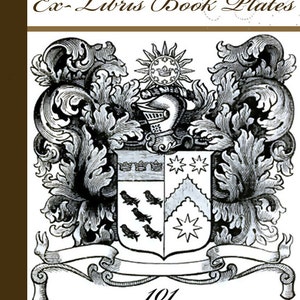 101 Ex Libris Book Plates Rare illustrated Book Instant Digital Download