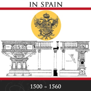 RENAISSANCE ARCHITECTURE and ORNAMENT in Spain 1500 ~ 1560 Rare illustrated Book 48 pages Printable or Read on Your Tablet Instant Download