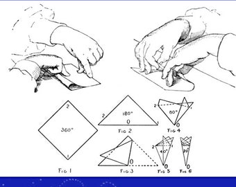 PAPER FOLDING and CUTTING Illustrated Series Adapted To Kindergartens and Public Schools 45 Pages Printable Instant Download