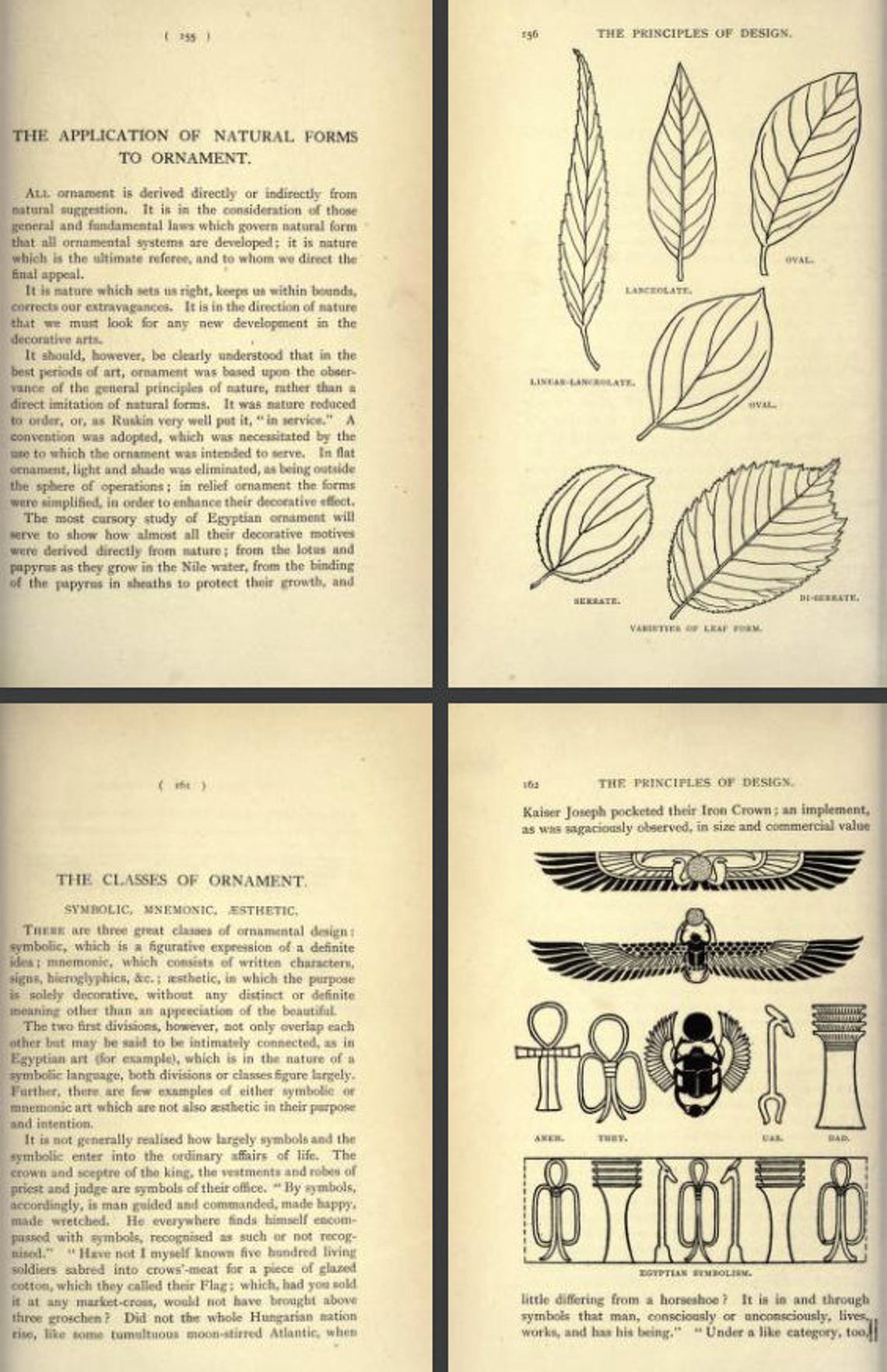 The PRINCIPLES of DESIGN Rare Illustrated 209 Page Textbook on ...