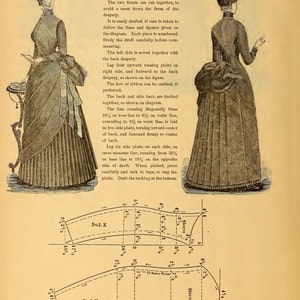 59 Victorian DRESS SEWING PATTERNS Design Your Own Theatre Costumes Pattern for Dressmakers Top Reviews 102 Pages Printable Instant Download image 6