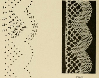 レースの作り方 ボビンレースの作り方 97 ページの説明と 12 の印刷