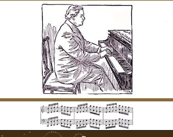 Learn How To PLAY THE PIANO By A Famous Concert Pianist Rare illustrated Guide on What You Need To Know