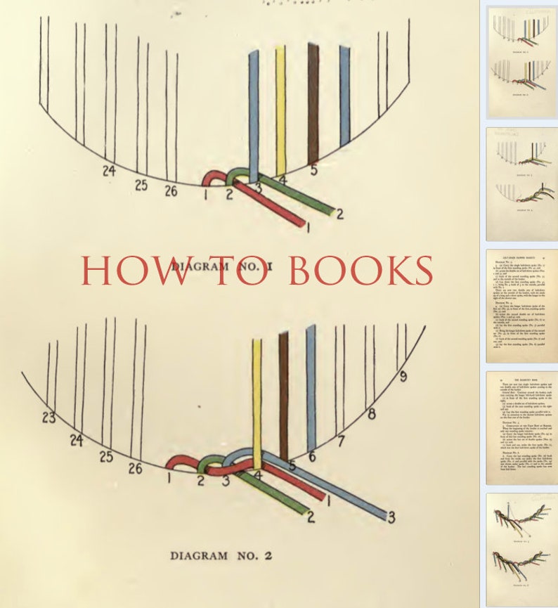 The Illustrated REED BASKETRY BOOK 12 Lessons in Reed Weaving Etsy