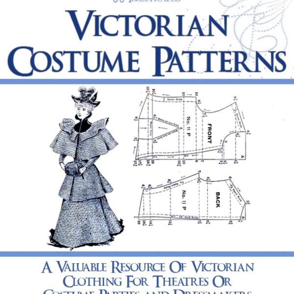 86 Victorian DRESS SEWING PATTERNS Design Your Own Custom Outfits Perfect for Home Dressmakers 177 pages Printable Download ~ Top Reviews