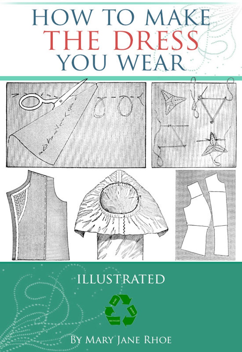 HOW to MAKE the DRESS You Wear Design Your Own Clothes Great Etsy