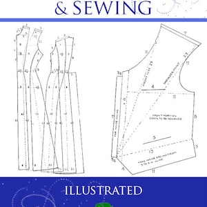 APPAREL DRAFTING and SEWING Draft Your Own Victorian Clothing with this Illustrated Manual Printable or Read on Your Tablet Instant Download