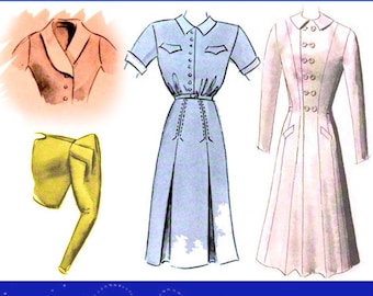 How To DESIGN BEAUTIFUL CLOTHES A Comprehensive Guide To Pattern Making and Sewing Tips Printable 317 pages of Instructions Instant Download