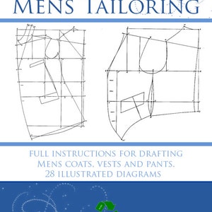 Design Your Own Mens Clothes ~ The Americanized French Cutting Method 28 Diagrams Printable Top Reviews Read on Your Tablet Instant Download