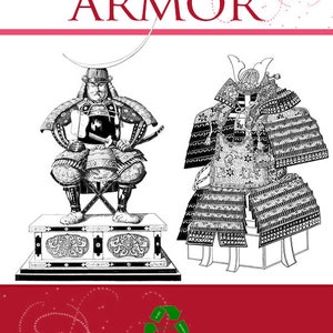 Illustrated Guide On JAPANESE ARMOR RARE Reference Book From Primitive To Modern 56 Pages Printable Read on Your Tablet Instant Download