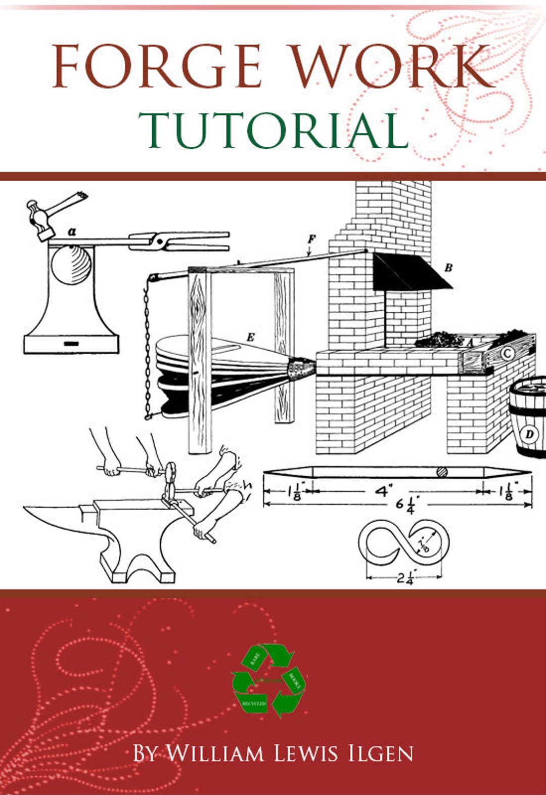 WORK TUTORIAL Illustrated Textbook Blacksmith Metalworking Tool