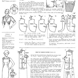 45 Sewing Dress Patterns From 1960s PATTERN DRAFTING and GRADING Book ...