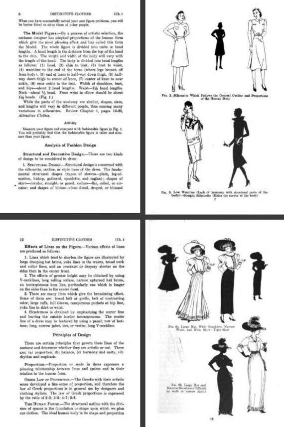 How To Make Fashion Clothes Dressmaking An Intermediate Course Etsy