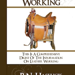 An illustrated Guide Tool To LEATHER WORKING How To Make Leather Goods - Instant Download - Read on Your iPad or Tablet - See Top Reviews
