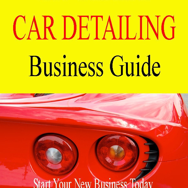 Car Detailing Guide Etsy