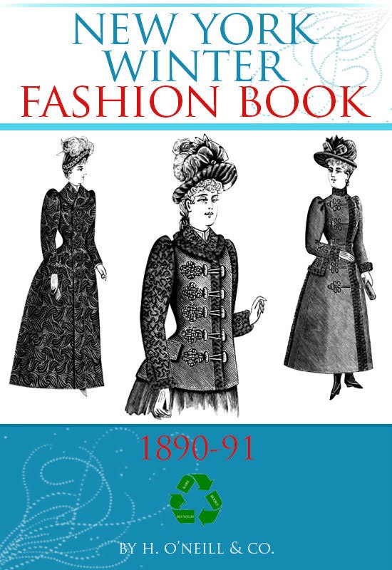 1890 fashion clothes Italia